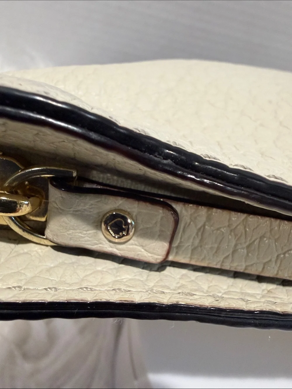 kate spade Southport Avenue Cora Crossbody Bag Colorblock Black Ivory